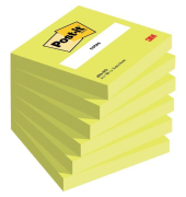 Haftnotizen 2515081, Neon Notes, 76x76mm, gr&uuml;n, quadratisch