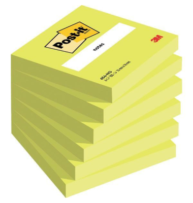 Haftnotizen 2515081, Neon Notes, 76x76mm, gr&uuml;n, quadratisch