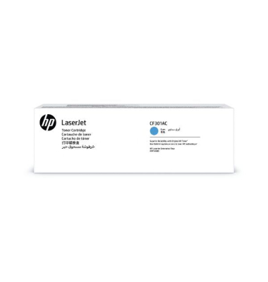 Toner HP CF301AC Contractual Cartridge, Reichweite: 32.0000 Seiten, cyan