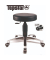 Hocker 72279D10H Tec 70, schwarz, mit Rollen, höhenverstellbar, bis 110kg