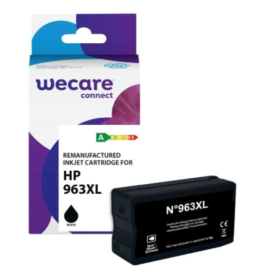 Druckerpatrone WECARE K20884W4, komp. zu HP 963XL, 2000 Seiten, schwarz