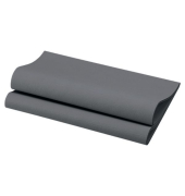 Servietten 198590, grau / Uni, 1-lagig, 40x40cm
