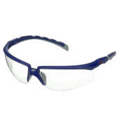Schutzbrille 3M S2001AF-BLU, Solus, klare beschlagfreiekratzfeste Gl&auml;ser