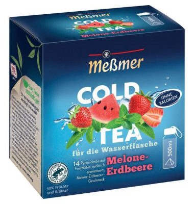 Coldtea Melon Strawb 2.75G, 14 Beutel Cold Tea