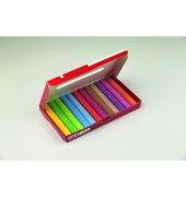Tafelkreide, 132005000, farbig sortiert, rund, 12x90mm (&Oslash;xL)
