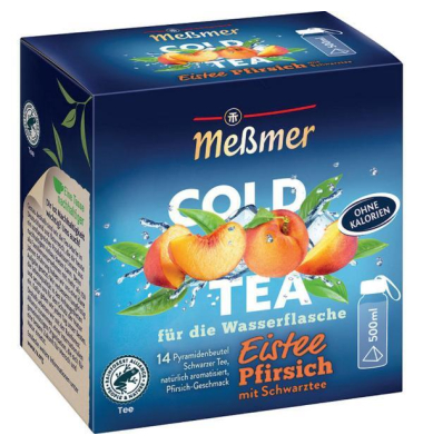 Coldtea Peach 2.75G, 14 Beutel Cold Tea