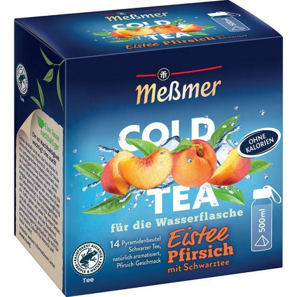 4002221040212 - Coldtea Peach 275G 14 Beutel Cold Tea 4002221040212 MESSMER 14 Stück 4002221040212 - Coldtea Peach 275G 14 Beutel Cold Tea 4002221040212 MESSMER 14 Stück