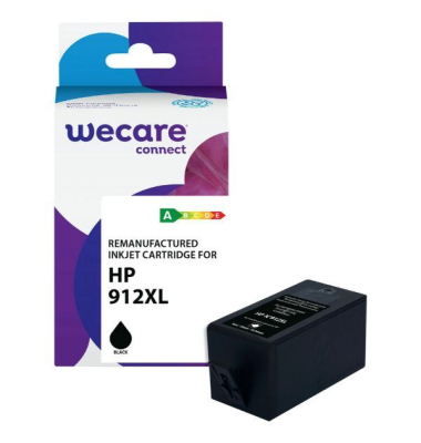 Druckerpatrone WECARE K20879W4, komp. zu HP 912XL, 825 Seiten, schwarz Druckerpatrone WECARE K20879W4, komp. zu HP 912XL, 825 Seiten, schwarz