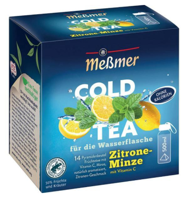 Coldtea Lemon-Mint 2.75G, 14 Beutel Cold Tea