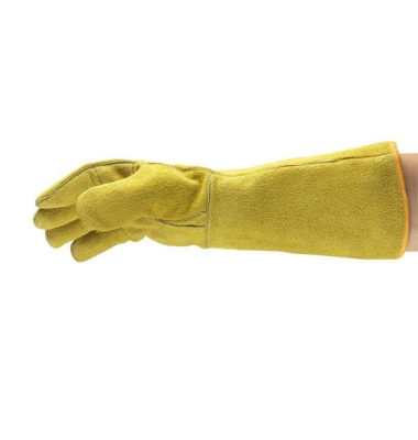 Schweißerhandschuhe ActivArmr, Leder, gelb, Größe 9 / L