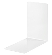 Buchstützen 4301-10 8,5x14x14cm (BxTxH) Metall weiß Buchstützen 4301-10 8,5x14x14cm (BxTxH) Metall weiß