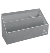 Briefablage Teksto 67951D, C5/C7, grau, Recyclingkarton