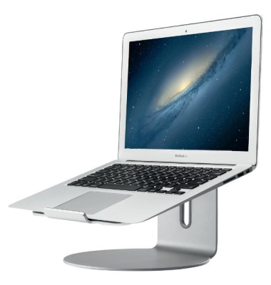 Drehbarer Laptophalter Alba MHROLAP, bis 17 Zoll, ergonomisch, Aluminium Drehbarer Laptophalter Alba MHROLAP, bis 17 Zoll, ergonomisch, Aluminium