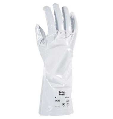 Industriehandschuhe AlphaTec, LLDPE-Laminatfilm, weiß, Größe 9 / L