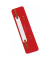 Heftstreifen PP m.Kst.Deckl. rot 150 x 34 mm