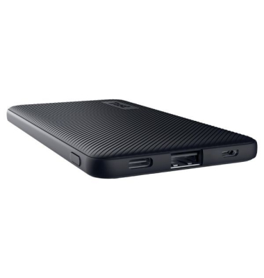 Powerbank Trust 24679, Primo, ultradünn, mit 5.000 mAh, RC, schwarz