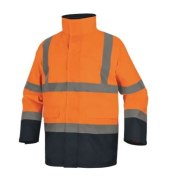 Jacke Speed, orange/blau, Größe XL