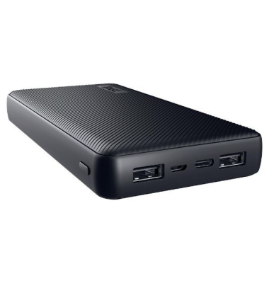 Powerbank 24676, schwarz, 20000 mAh