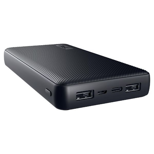 8713439246766 - Primo power bank - Li-pol - 2 x USB USB-C - 15 Watt Powerbank (Akku) - schwarz - 20000 mAh