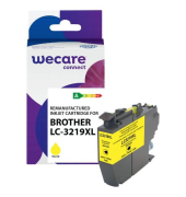 Tintenpatrone WECARE, kompatibel zu Brother LC-3219XLY, 1500 Seiten, gelb