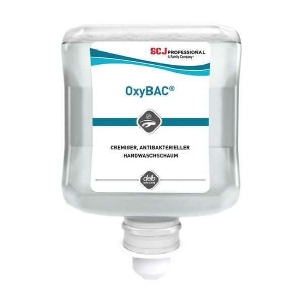 5010424123723 - Schaumseife Oxybac OXY1LFR antimikrobiell Refill 6 x 1 l 5010424123723 6 Stück 5010424123723 - Schaumseife Oxybac OXY1LFR antimikrobiell Refill 6 x 1 l 5010424123723 6 Stück