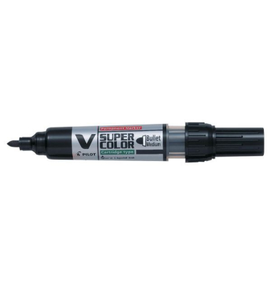 Permanentmarker SCA-VSC-M-B-BG, schwarz, 0,9mm Kugel