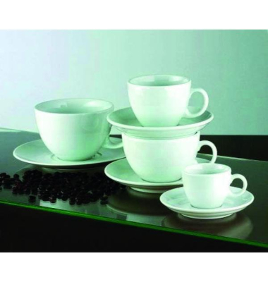 Espresso Untertasse Meran 12cm weiß Espressountertasse