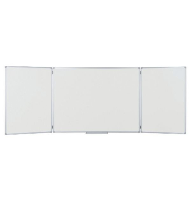 Whiteboard klappbar Earth Ceramic , TR09030207790, 180/360x120 cm, emailliert, Aluminiumrahmen