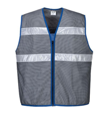 Arbeitsweste, grau, Gr&ouml;&szlig;e XXL/3XL