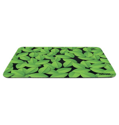 Mousepad Trust 24745, Boye, aus Recyclingmaterial, grün