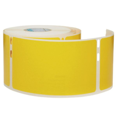 Versandetiketten Dymo 2133400, 54 x 101mm, selbstklebend, Rolle, gelb