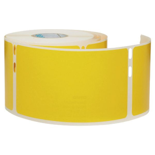 3026981334009 - DYMO Große LW-Versandetiketten -Namensschilder (gelb) 54 mm x 101 mm Rolle mit 220 leicht ablösbaren Etiketten selbstklebend für LabelWriter-Beschriftungsgeräte authentisches Produkt