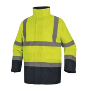 Arbeitsjacke Speed, gelb/blau, Gr&ouml;&szlig;e XL