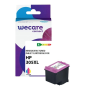 Multipack WECARE K20844W4, komp. zu HP 305XL CMY, 200 Seiten, sortiert