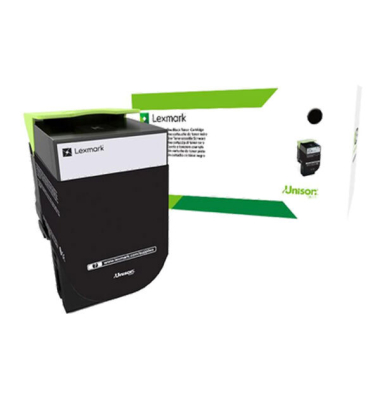 Toner Lexmark 70C2XKE, Reichweite: 8.000 Seiten, Projekt, schwarz