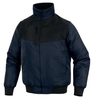 Arbeitsjacke RENO2, marineblau/schwarz, Gr&ouml;&szlig;e XXL