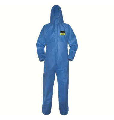 Einwegschutz-Overall Uvex 8997613, Typ 56, Air, Chemikalien, Größe: 2XL, blau Einwegschutz-Overall Uvex 8997613, Typ 56, Air, Chemikalien, Größe: 2XL, blau