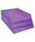 Briefablage Exacompta 13458D, Teksto, für A4+, 3 Ebenen, RC Karton, violett