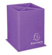 Stifthalter Exacompta 67858D, Teksto, 4 Fächer, RC Karton, violett