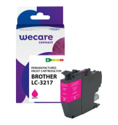 Tintenpatrone WECARE, kompatibel zu Brother LC-3217M, 550 Seiten, magenta