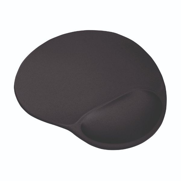 8713439169775 - Bigfoot Gel Mouse Pad - Mauspad mit Handgelenkpolsterkissen - Schwarz 8713439169775 - Bigfoot Gel Mouse Pad - Mauspad mit Handgelenkpolsterkissen - Schwarz