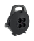 Kabeltrommel 393002_SENAT BERLIN, 10m, 4-fach, schwarz