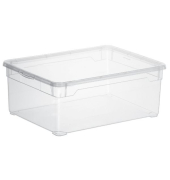Aufbewahrungsbox 1404800096WS, 10 Liter, Kunststoff farblos transparent