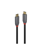USB-Kabel Anthra Line 36900, 0.5m, USB-C auf USB-C, schwarz