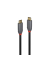 USB-Kabel Anthra Line 36902, 1.5m, USB-C auf USB-C, schwarz