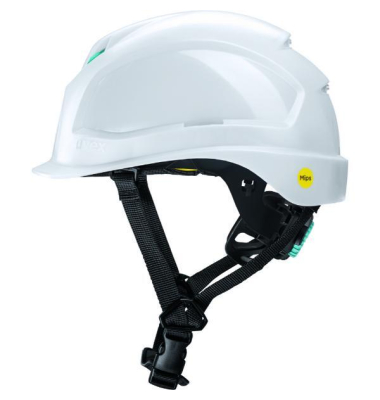 Schutzhelm Pheos Planet Mips 9772092, HDPE, Drehverschluss belüftet, weiß