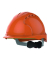 Schutzhelm EVO3 AJF170, aus HDPE, Drehverschluss, belüftet, orange