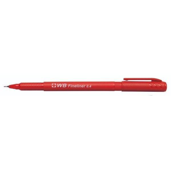 5021203905027 - Fineliner WB 746002 04 mm Schaft Schreibfarbe Schreibfarbe rot 5021203905027 HAINENKO 5021203905027 - Fineliner WB 746002 04 mm Schaft Schreibfarbe Schreibfarbe rot 5021203905027 HAINENKO
