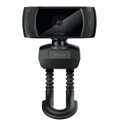 Webcam Trust 24420 TW-200, 1080P Full-HD, mit Mikrofon, USB-Anschluss, schwarz