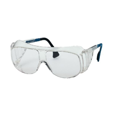 9161305 Überbrille, beidseitig beschlagfrei und kratzfest, schwarzblau